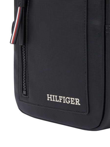 Tommy Hilfiger Piqué reporter bag - black (BDS)