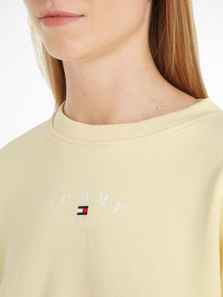 Tommy Jeans Relaxed Fit Sweatshirt - gelb (ZHO)