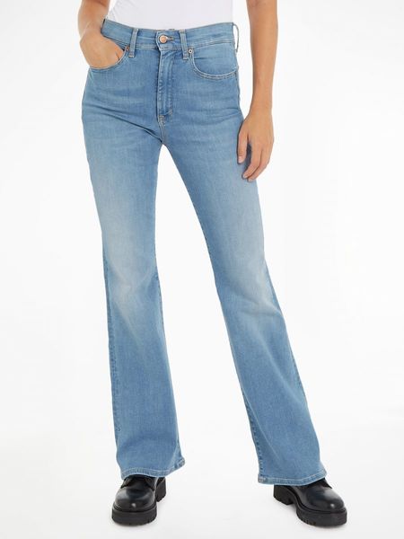 Tommy Jeans Skinny Flared Jeans - Sylvia - blau (1AB)