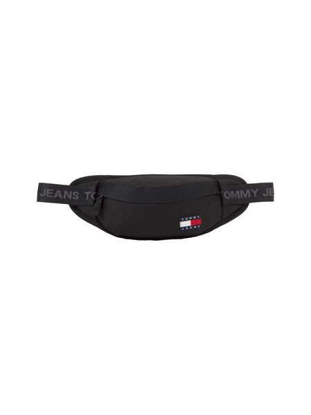 Tommy Hilfiger Essential belt bag with logo pattern - black (BDS)