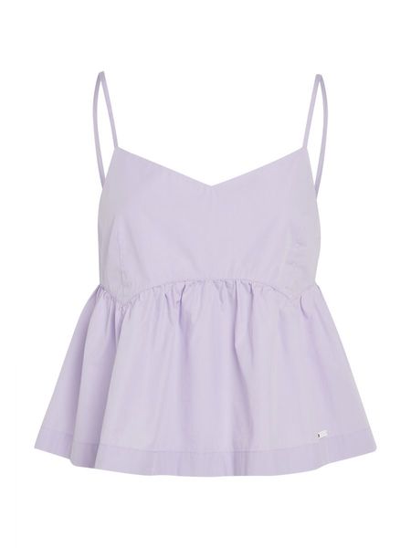 Tommy Jeans Cropped fit top with spaghetti straps - purple (W06)