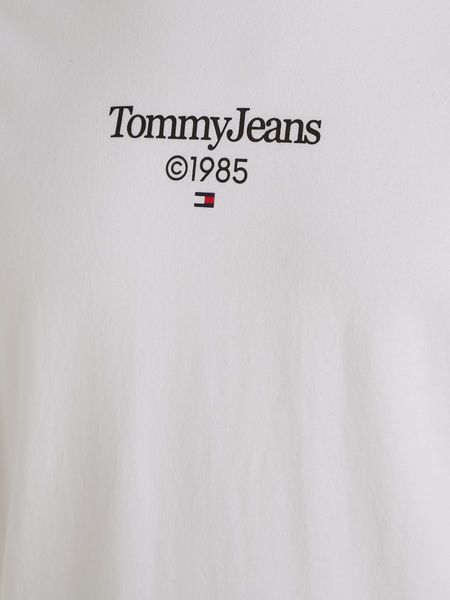 Tommy Jeans T-Shirt mit Logo - weiß (YBR)