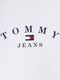 Tommy Jeans Relaxed Fit Sweatshirt - weiß (YBR)