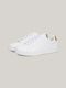 Tommy Hilfiger Metallic-Cupsole-Sneaker - blanc (0K6)