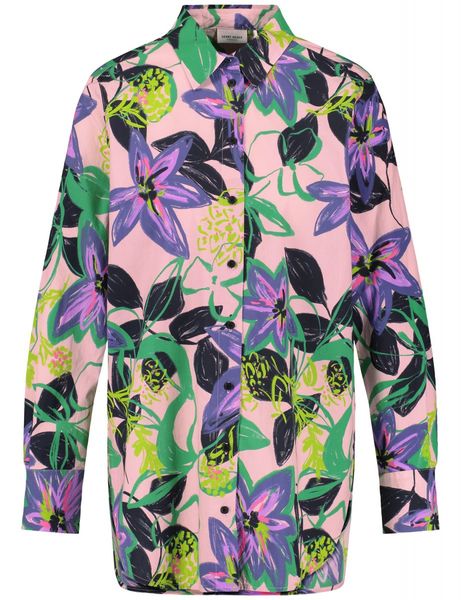 Gerry Weber Collection Blouse à motifs fleuris - rose/violet/vert (03058)