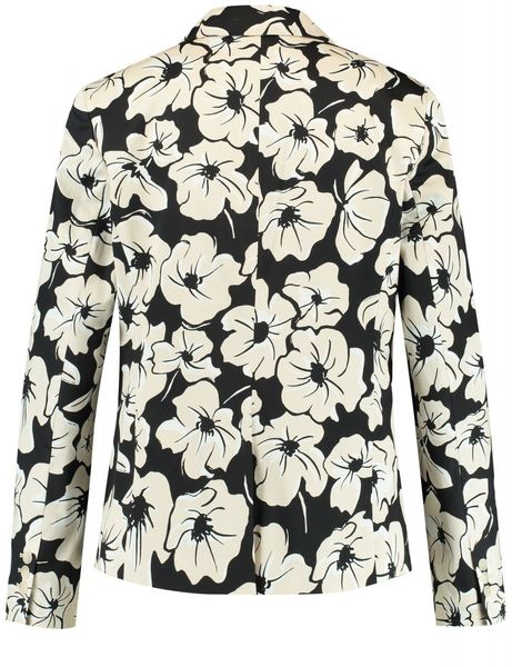 Gerry Weber Collection Floral pattern blazer - black/beige (01098)
