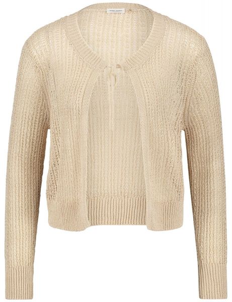 Gerry Weber Collection Cardigan - beige/white (90138)