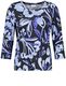 Gerry Weber Collection Sustainable 3/4-sleeve top - blue (08088)