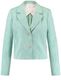 Gerry Weber Collection Short blazer jacket in structured fabric - white/green/beige (09050)