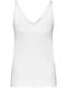Gerry Weber Collection Basic top with a back neckline  - beige/white (99700)