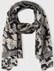 Gerry Weber Collection Scarf with a floral pattern - black/beige (01098)