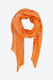 Signe nature Schal mit Fransen - orange (44)