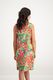 Signe nature Kleid mit Allovermuster - pink/orange/grün (44)