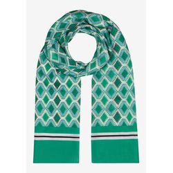 More & More Scarf with graphic print - green (4022)