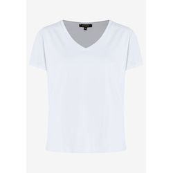 More & More T-shirt avec col en V  - blanc (0010)
