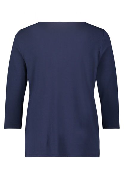 Betty Barclay T-shirt façon blouse - bleu (8345)