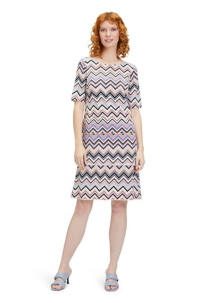 Betty Barclay Tiered dress - pink (4882)