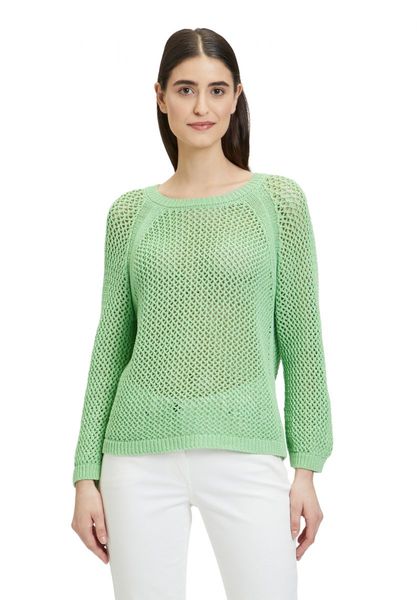 Betty Barclay Chunky knit jumper - green (5242)