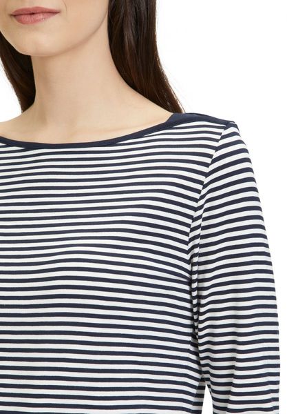 Betty Barclay Striped top - blue (8813)