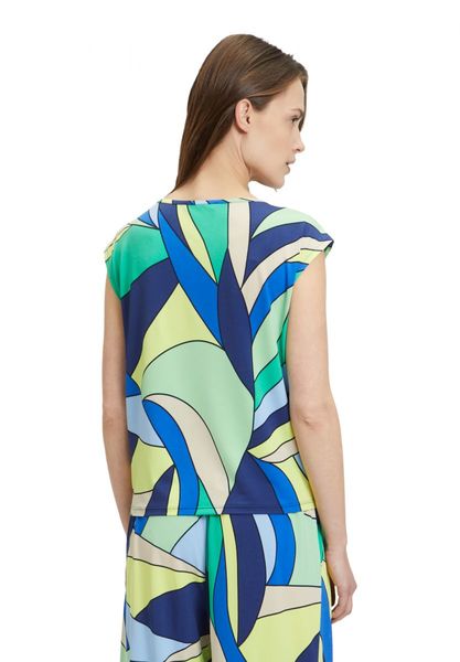 Betty Barclay Blouse top - green/blue (8850)