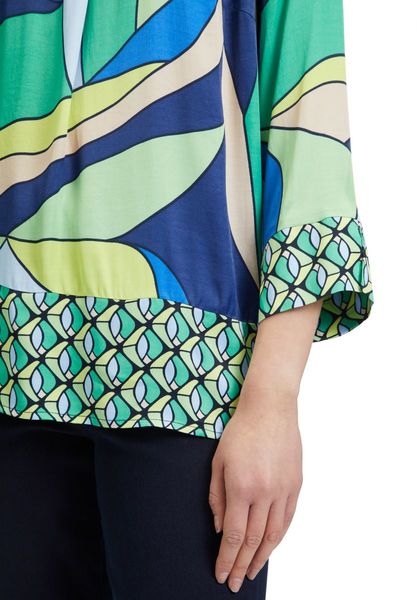 Betty Barclay Overblouse - green/blue (8850)