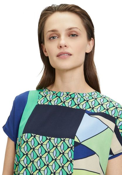 Betty Barclay Printed top - blue (8857)