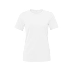 Yaya T-shirt with crewneck  - white (00000)