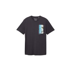 Tom Tailor Denim T-shirt with organic cotton - gray (29476)