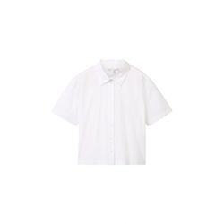 Tom Tailor Denim Chemise à manches courtes - blanc (20000)
