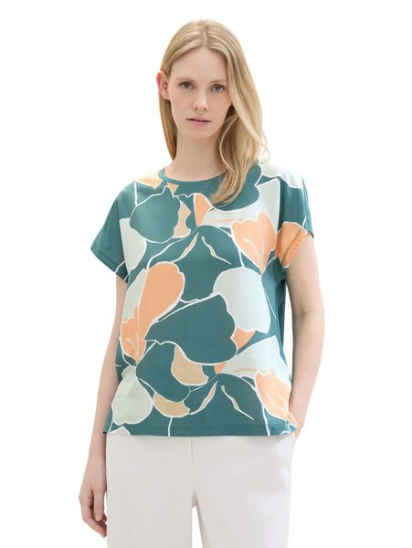 Tom Tailor T-shirt with print - green (10697)