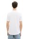 Tom Tailor Denim T-Shirt mit Bio-Baumwolle - weiß (20000)