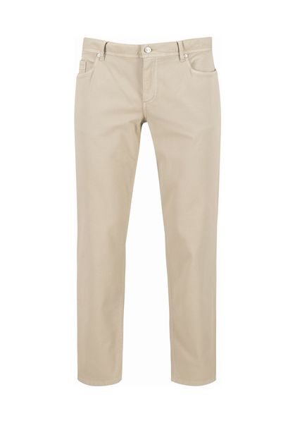 Alberto Jeans Pantalon - Pipe - Soft Tencel - beige (140)
