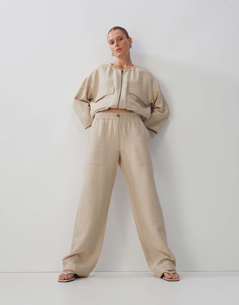 someday Pantalon en tissu - Chiec - beige (20019)