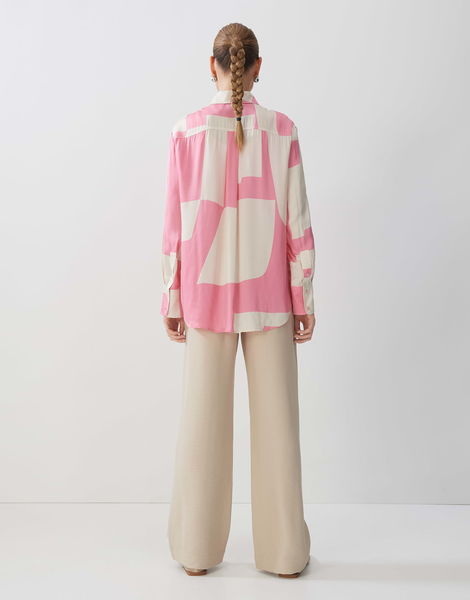 someday Satin blouse - Zisabel   - pink/beige (40025)