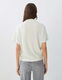 someday Strukturiertes Shirt - Kilia - weiß/grün (30022)