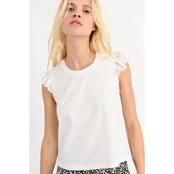 Molly Bracken Knitted top - white (OFFWHITE)