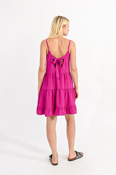 Molly Bracken Woven dress - pink (PURPLE BOUGAINVILLIER)