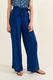 Molly Bracken Pantalon large - bleu (NAVY BLUE)