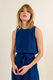 Molly Bracken Hose mit Allover-Muster - blau (NAVY BLUE)