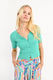Molly Bracken  Knitted Cardigan - green/blue (TURQUOISE)