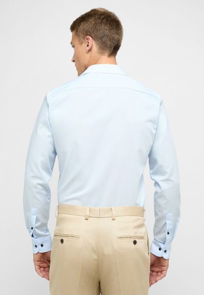 Eterna Slim fit: Shirt - blue (11)