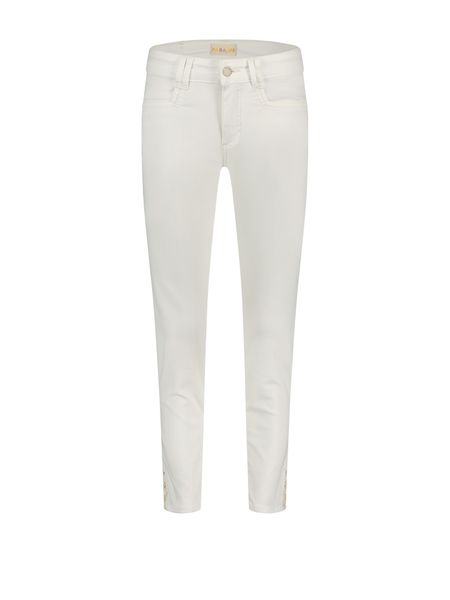 Para Mi Jeans - Amber Split - white (2)