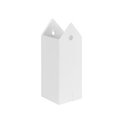 Räder Turm (5,5x5,5x15cm) - weiß (0)