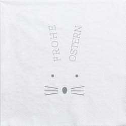 Räder Napkins - Frohe Ostern - white (0)