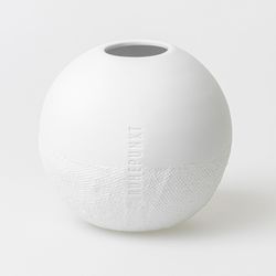 Räder Vase (D.14cm, H.13,5cm) - blanc (0)