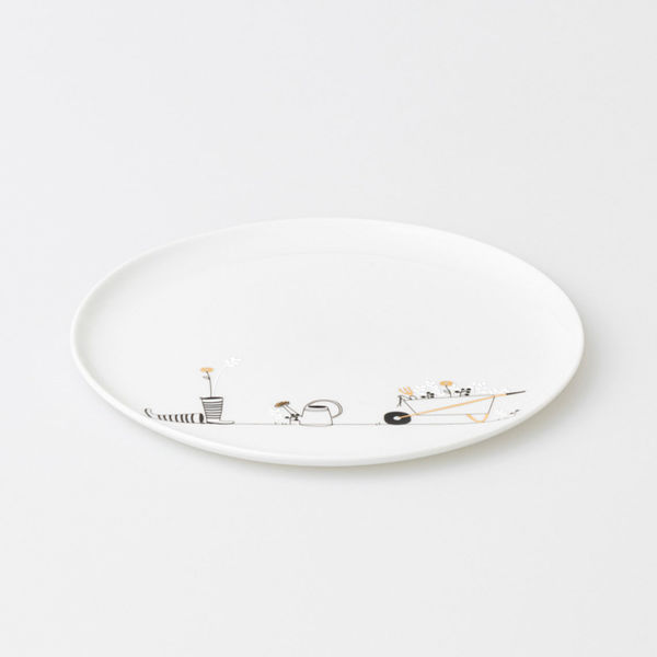 Räder Plate - Jardinière  - white (0)
