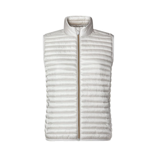 Save the duck Quilted vest - Arabella   - white/gray (10034)