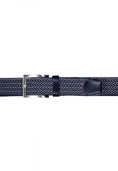 Roy Robson Braided belt - blue (Z401)