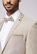 Roy Robson Bow tie and pocket square - beige (Z250)