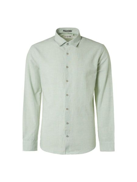 No Excess Shirt with linen - green (58)